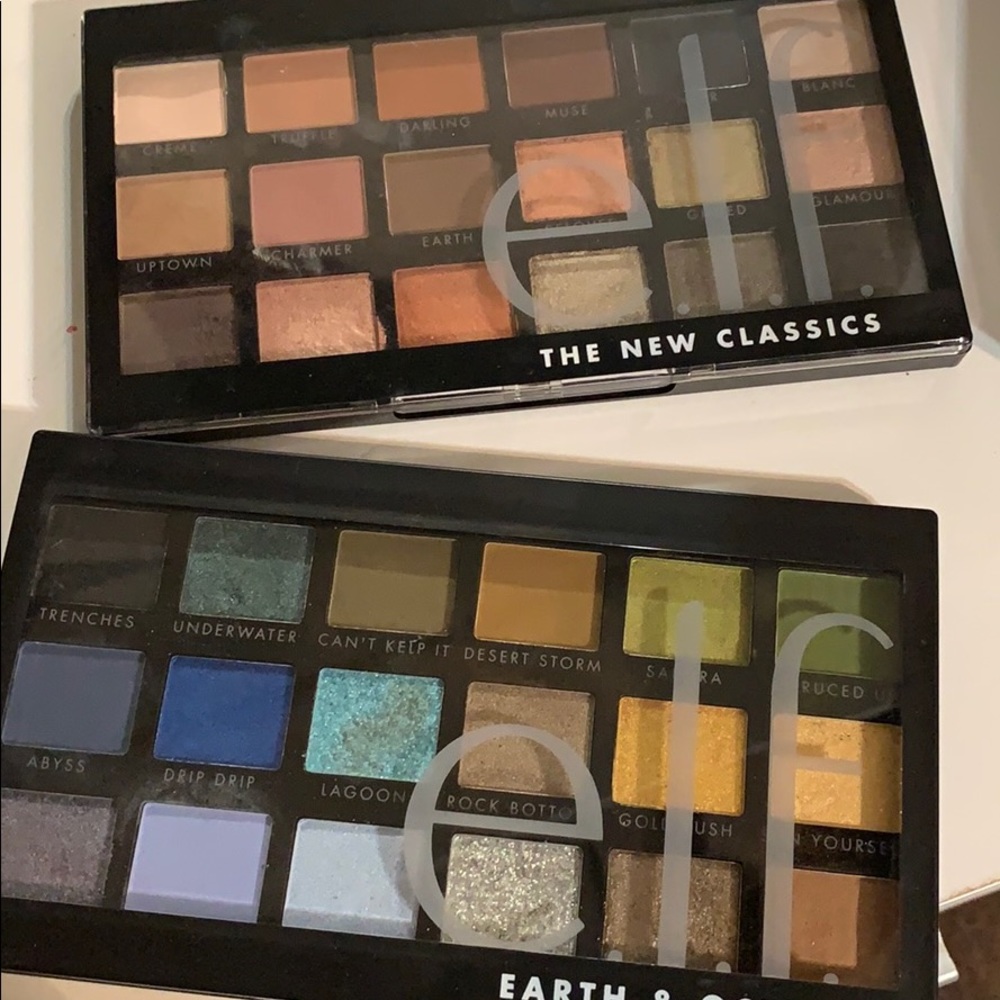 Elf eyeshadow palettes